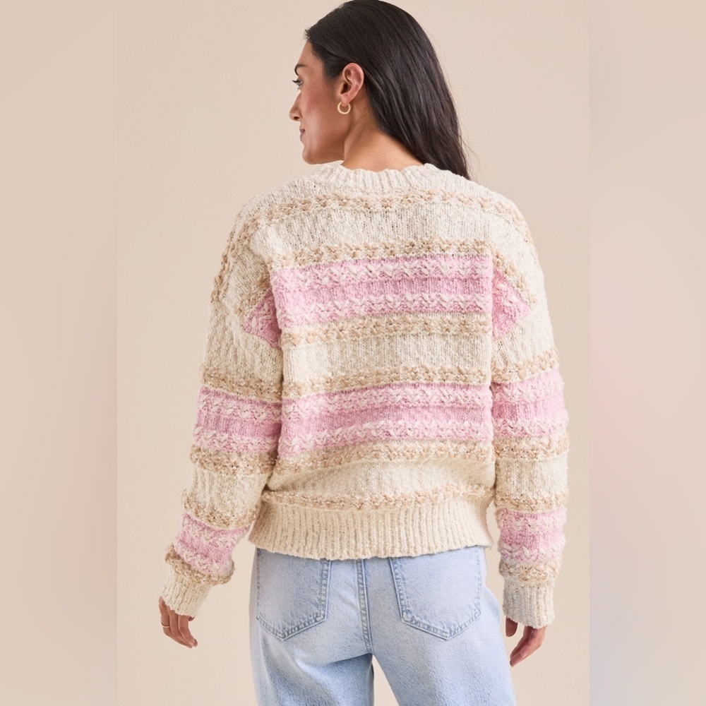 Altard state Vera Striped Nubby Sweater - Picture 2 of 7